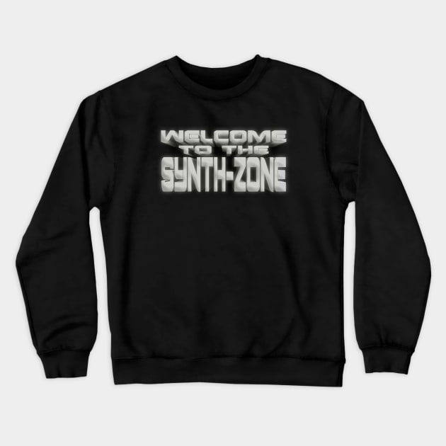 SYNTH-ZONE #1 Crewneck Sweatshirt by RickTurner